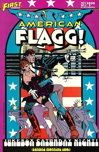American Flagg! #2 - back issue - $4.00