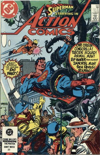 Action Comics #552 Direct ed. - back issue - $5.00