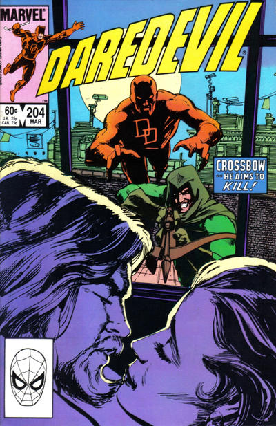 Daredevil #204 Direct ed. - back issue - $5.00