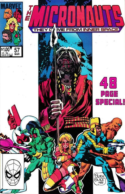 Micronauts #57 Direct ed. - back issue - $4.00