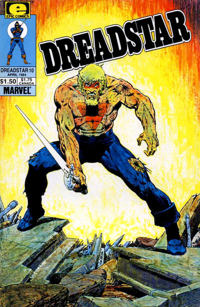 Dreadstar #10 - back issue - $4.00