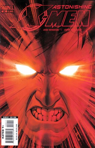 Astonishing X-Men #24 Cyclops Cover - back issue - $3.00