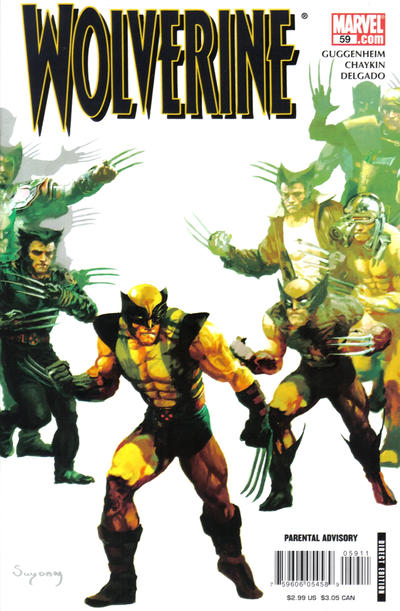 Wolverine #59 Direct Edition - back issue - $4.00