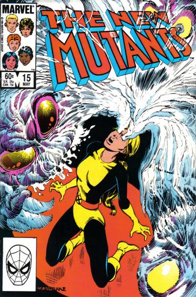 The New Mutants #15 Direct ed. - back issue - $4.00