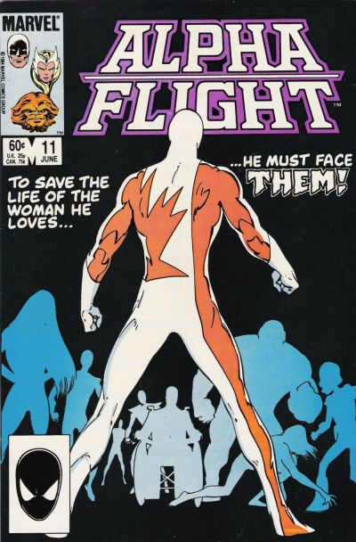 Alpha Flight 1983 #11 Direct ed. - back issue - $4.00