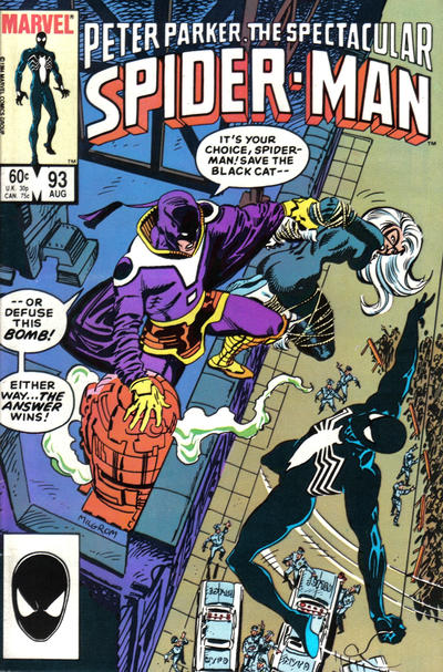 The Spectacular Spider-Man #93 Direct ed. - back issue - $4.00