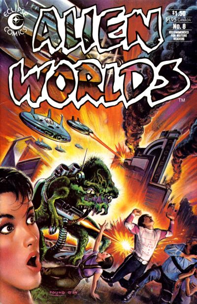Alien Worlds 1984 #8 - back issue - $4.00