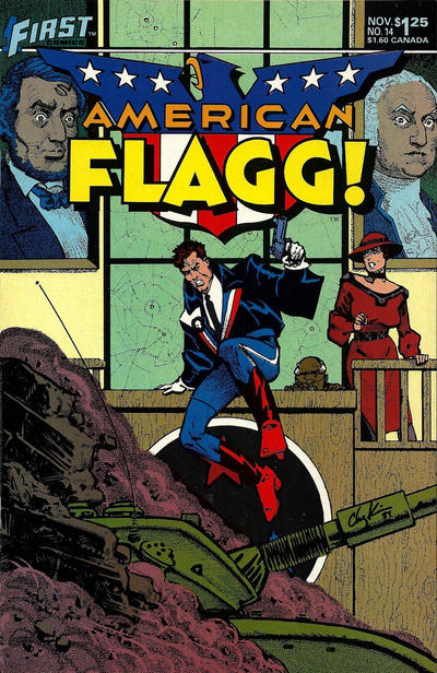 American Flagg! #14 - back issue - $3.00