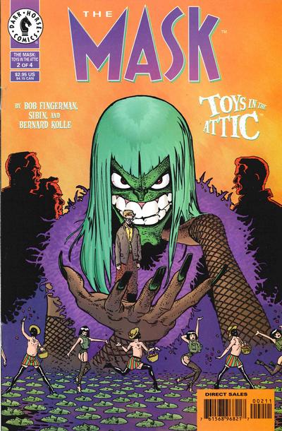 The Mask: Toys in the Attic #2 - back issue - $4.00