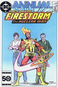 Fury of Firestorm Annual #3 Direct ed. - back issue - $3.00