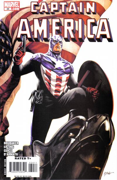 Captain America 2005 #34 Direct Edition - back issue - $12.00