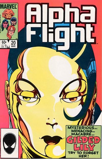 Alpha Flight 1983 #20 Direct ed. - back issue - $4.00