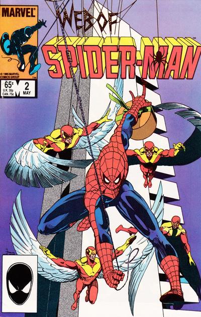 Web of Spider-Man 1985 #2 Direct ed. - back issue - $4.00