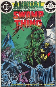 Swamp Thing Annual #2 Direct ed. - back issue - $14.00