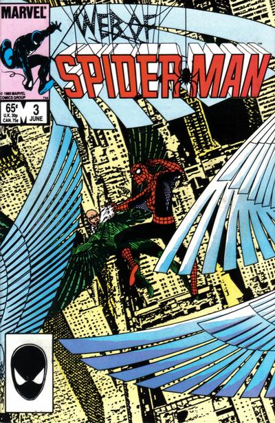 Web of Spider-Man 1985 #3 Direct ed. - back issue - $4.00