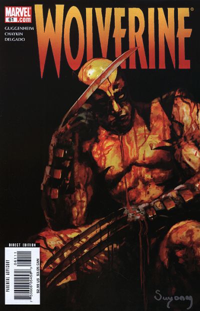 Wolverine #61 Direct Edition - back issue - $4.00