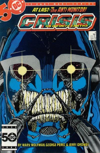 Crisis on Infinite Earths #6 Direct ed. - back issue - $6.00