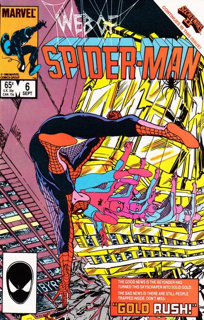 Web of Spider-Man 1985 #6 Direct ed. - back issue - $6.00