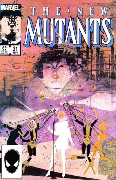 The New Mutants #31 Direct ed. - back issue - $3.00