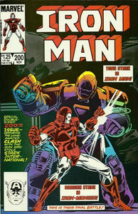 Iron Man #200 Direct ed. - back issue - $5.00