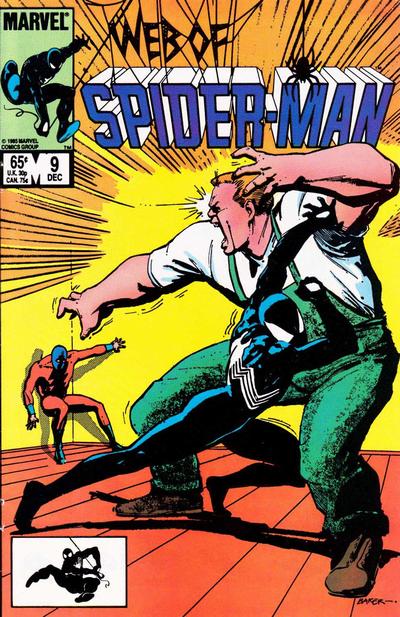 Web of Spider-Man 1985 #9 Direct ed. - back issue - $4.00