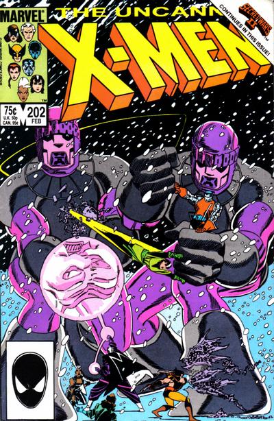 The Uncanny X-Men 1981 #202 Direct ed. - back issue - $4.00