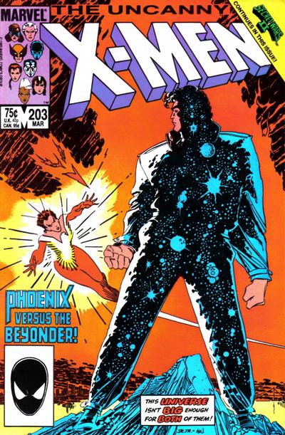 The Uncanny X-Men 1981 #203 Direct ed. - back issue - $4.00