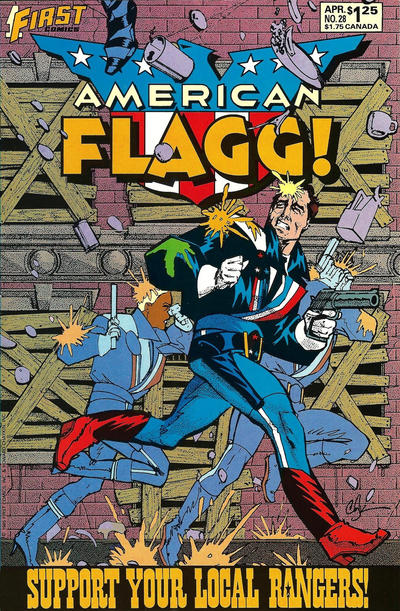 American Flagg! #28 - back issue - $3.00