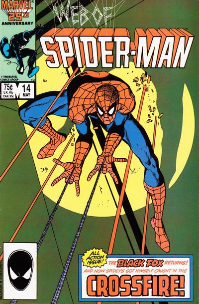 Web of Spider-Man 1985 #14 Direct ed. - back issue - $4.00