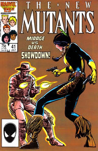 The New Mutants #41 Direct ed. - back issue - $3.00