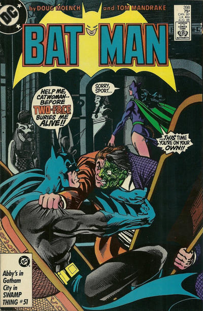 Batman 1940 #398 Direct ed. - back issue - $4.00