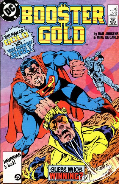 Booster Gold #7 Direct ed. - back issue - $4.00