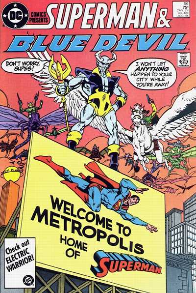 DC Comics Presents #96 Direct ed. - back issue - $5.00