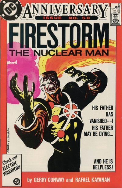 The Fury of Firestorm #50 Direct ed. - back issue - $3.00