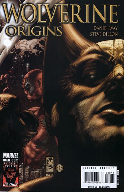 Wolverine: Origins #22 Direct Edition - back issue - $5.00