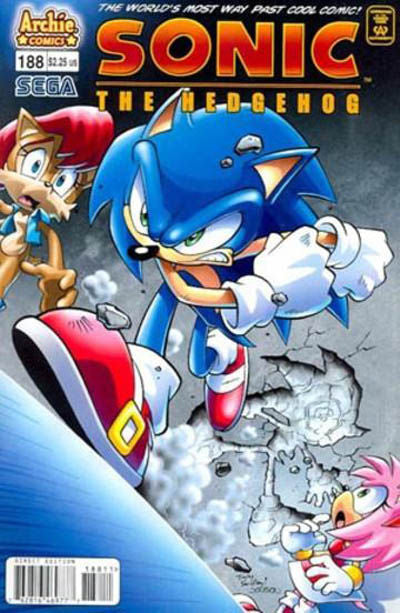 Sonic the Hedgehog 1993 #188 - 7.5 - $16.00