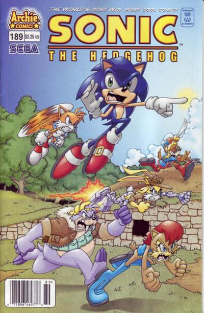 Sonic the Hedgehog 1993 #189 - 9.4 - $25.00