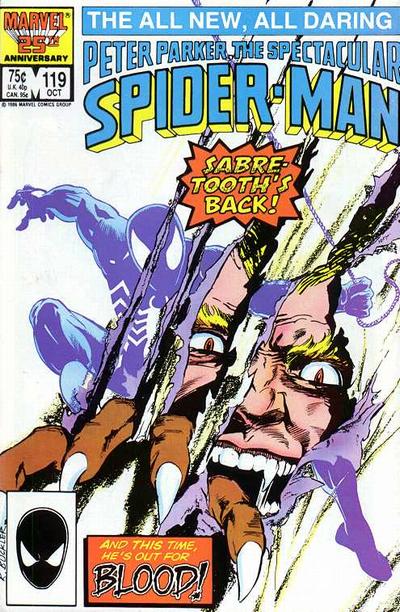 The Spectacular Spider-Man 1976 #119 Direct ed. - back issue - $7.00