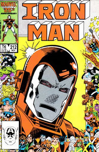 Iron Man #212 Direct ed. - back issue - $8.00