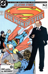 The Man of Steel #4 Direct ed. - back issue - $4.00