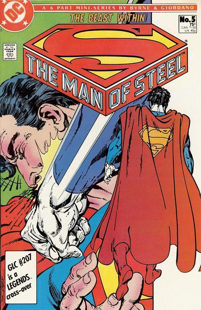 The Man of Steel #5 Direct ed. - back issue - $4.00