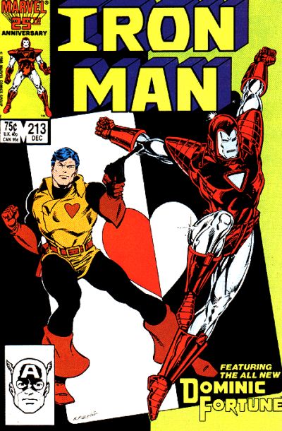 Iron Man 1968 #213 Direct ed. - back issue - $4.00