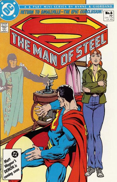 The Man of Steel #6 Direct ed. - back issue - $4.00