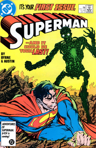 Superman #1 Direct ed. - back issue - $9.00