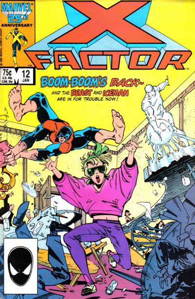 X-Factor 1986 #12 Direct ed. - back issue - $3.00