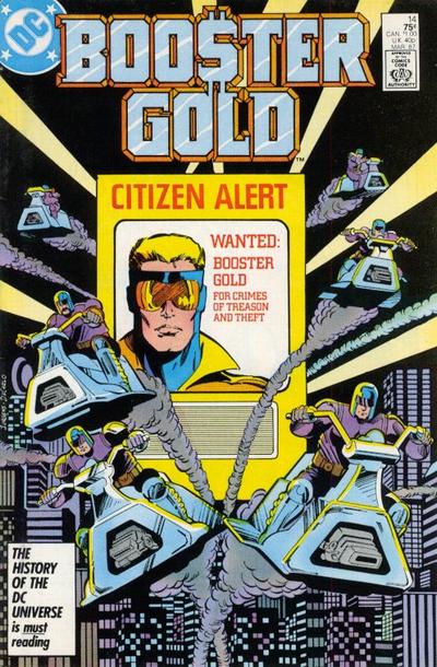 Booster Gold #14 Direct ed. - back issue - $4.00