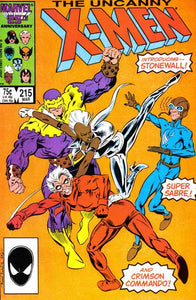 The Uncanny X-Men 1981 #215 Direct ed. - back issue - $3.00