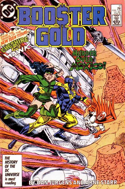 Booster Gold #17 Direct ed. - back issue - $4.00