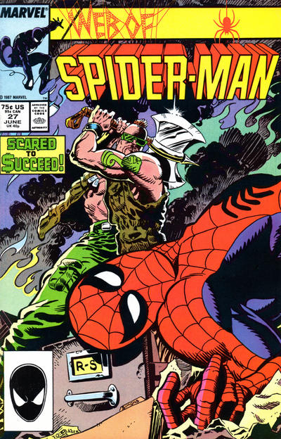 Web of Spider-Man 1985 #27 Direct ed. - back issue - $4.00