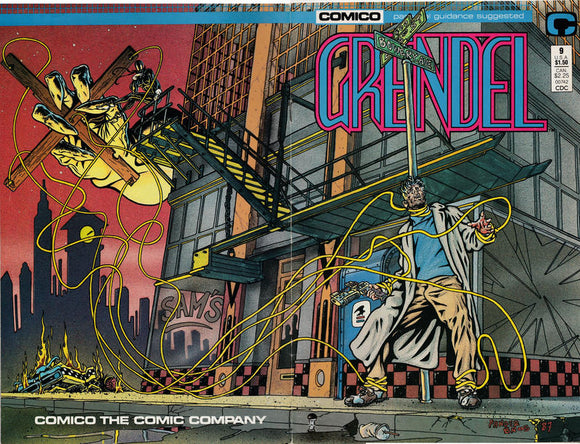 Grendel 1986 #9 Direct ed. - back issue - $4.00